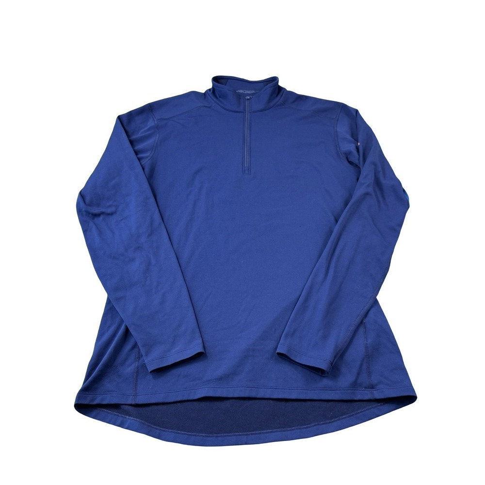 Arcteryx Blue Lightweight Half Zip Polyester Pullover Size XL
